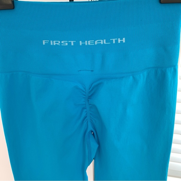 First Health Apparel Enhance Leggings Colour Aqua Size XS - Picture 1 of 8